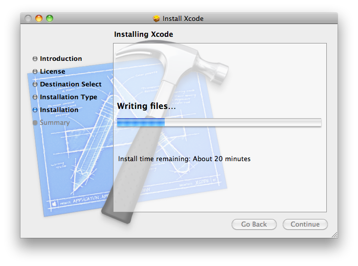 Xcode 3.2 for Mac OS X 10.6 Snow Leopard